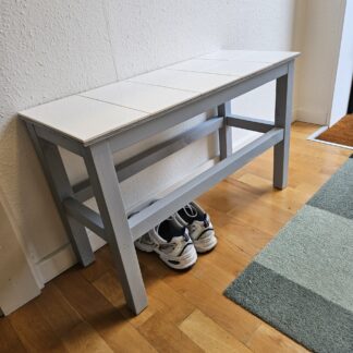 Bænk med klinker